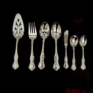 Wallace Stainless Steel Merlot Pattern Serving Utensils